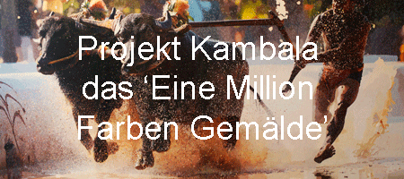 DEMNÄCHST Projekt Kambala das Eine Million Farben Gemälde