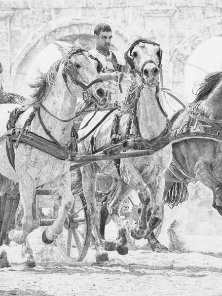 Roman Chariot Racing Drawing Roman Chariot Racing Drawing